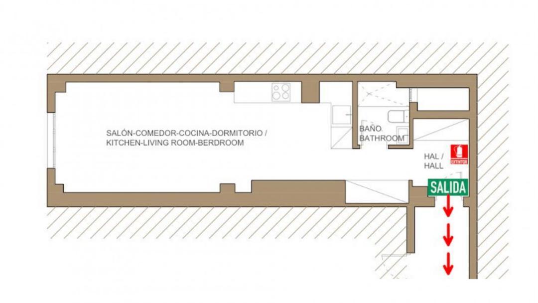 New And Cozy-Studio-Chueca Madrid Luaran gambar